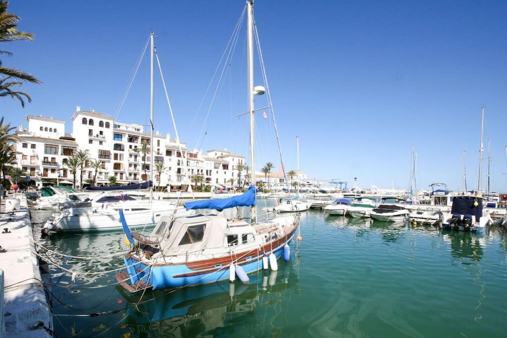 2 Bedrooms Sea And Pool View Apt In Duquesa Golf & Gardens Manilva Castillo de Sabinillas Exteriör bild